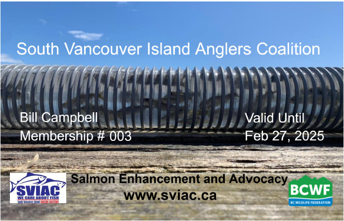 SVIAC Membership Card